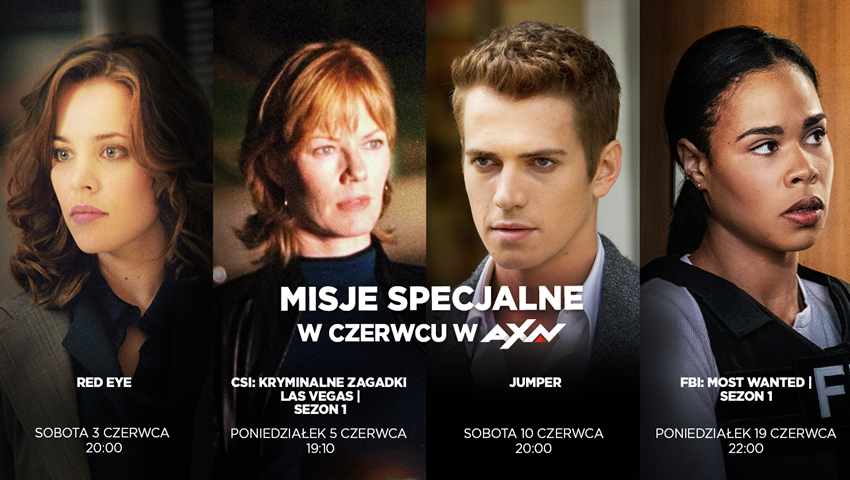 Misje specjalne w czerwcu w AXN